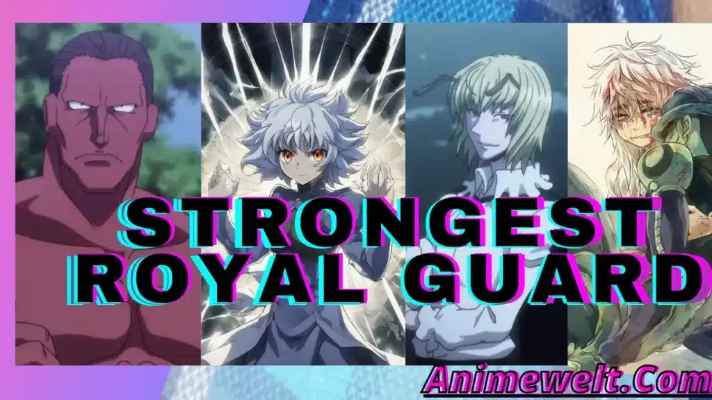 Strongest Royal guard of meruem from hunter x hunter anime