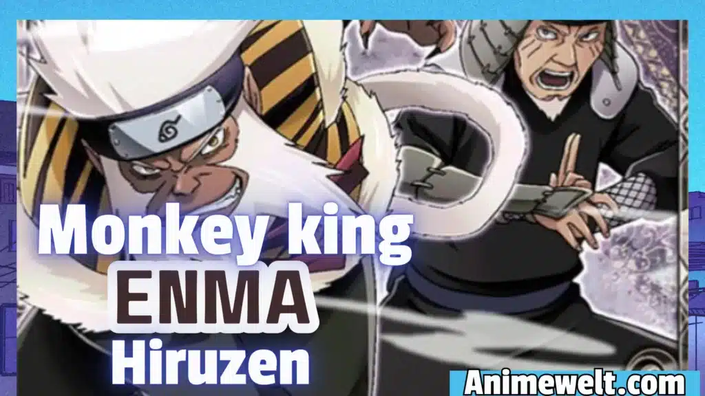 Monkey king enma summon of Hiruzen Sarutobi the 3rd hokage naruto shippuden anime