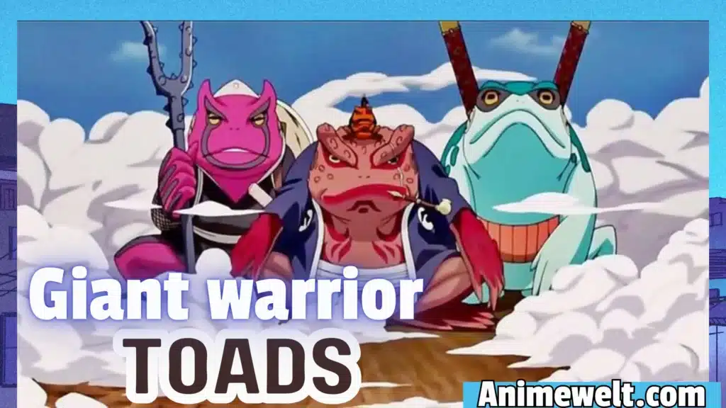 giant warrior toads gamabunta gamabunta and gamaken naruto shippuden anime