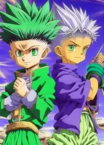 Gon and killua hunter x hunter hxh anime ai art