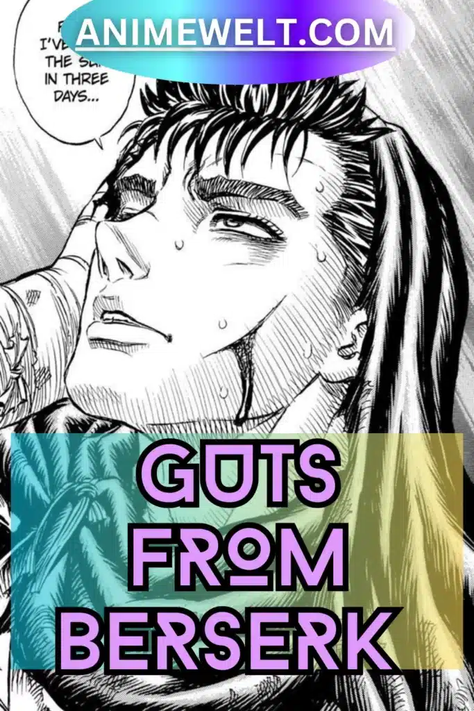 Guts from berserk anime