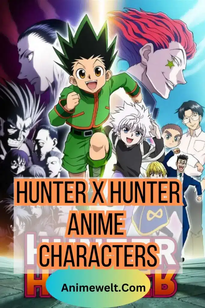 hunter xhunter anime all characters poster