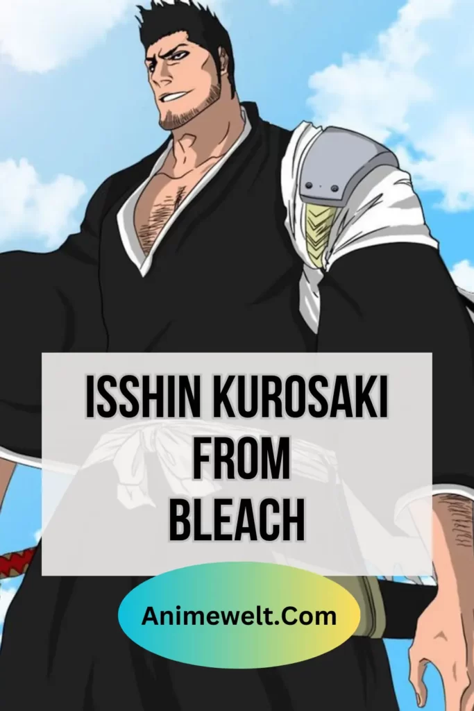 isshin kurosaki father of ichigo kurosaki from bleach anime