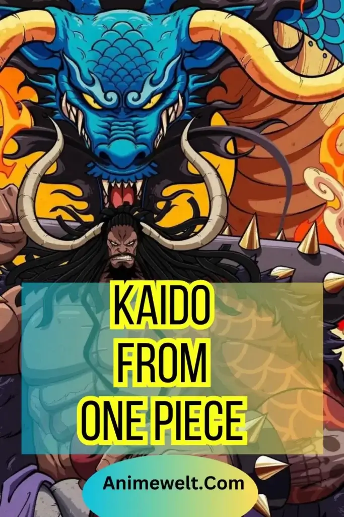Kaido the strongest beast from one piece anime