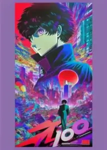 Mob pshycho 100 anime ai generated