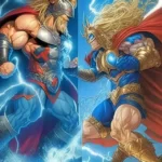 rune king thor vs marvel dc anime