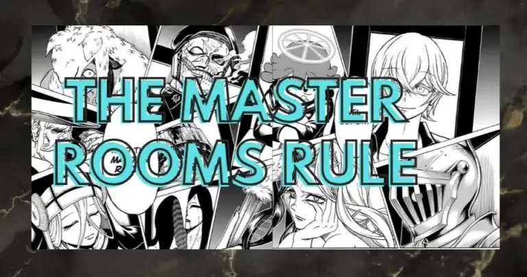 Who Are The Master Rules In Undead Unluck | The Master Room 1 The master rooms superior rules UNdead Unluck Manga