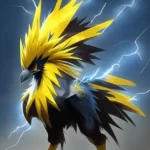 zapdos from pokemon ai generated