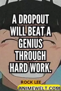 A drop out will beat a genius through hard work.