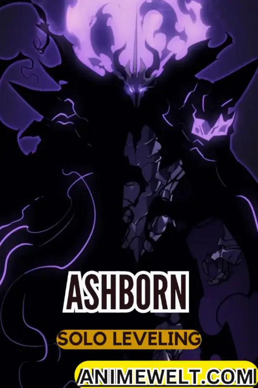 ASHBORN THE SHADOW MONARCH FROM SOLO LEVELING ANIME