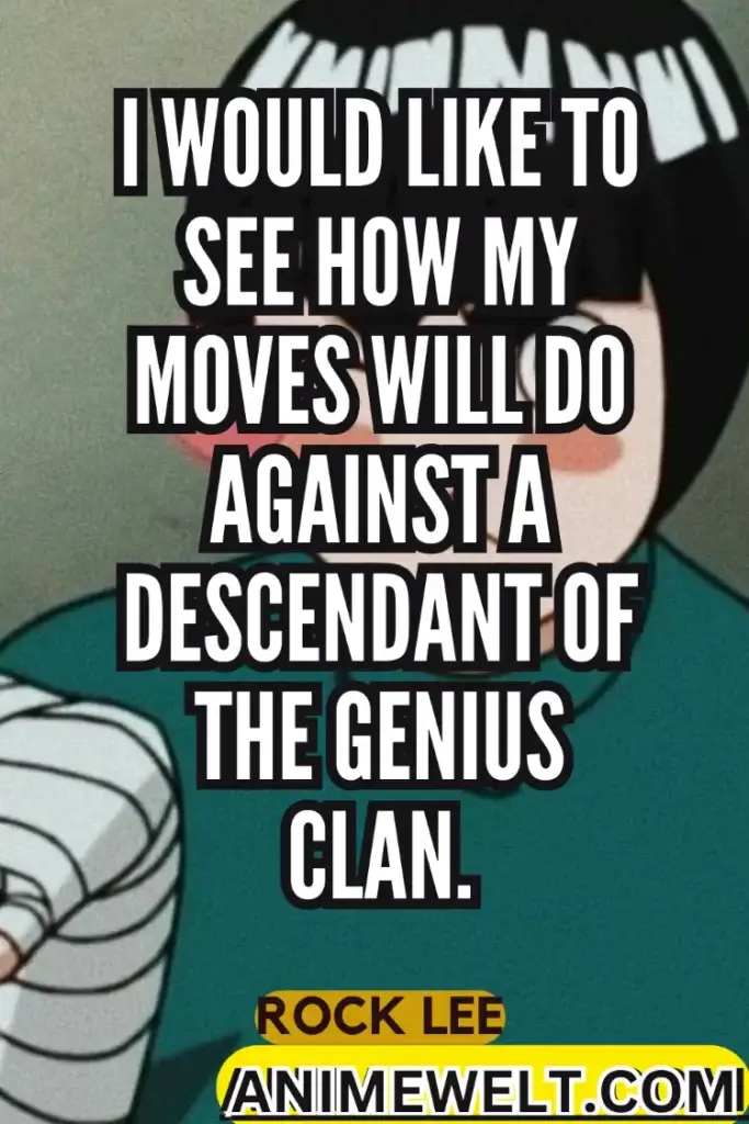 I would like to see how my moves will do against a descendant of a genius clan.