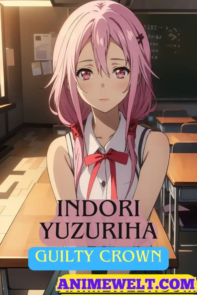 inori yuzuriha from guilty crown anime