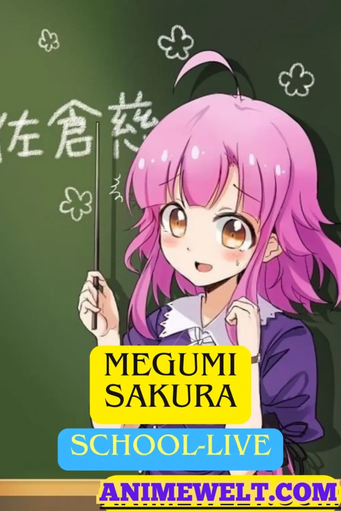 Megumi Sakura from School-Live Anime