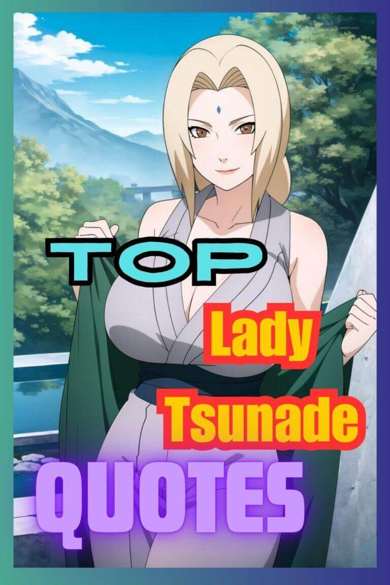 Lady Tsunade Quotes