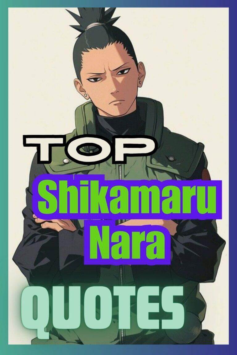 Shikamaru Nara Quotes