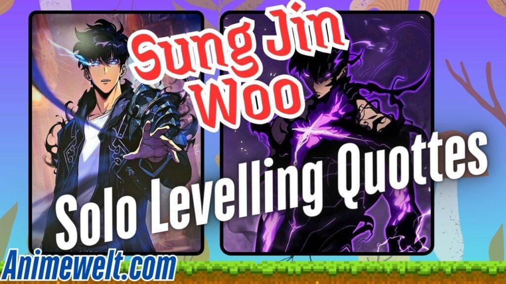 Sung Jin Woo Quotes from Solo Levelling arise anime