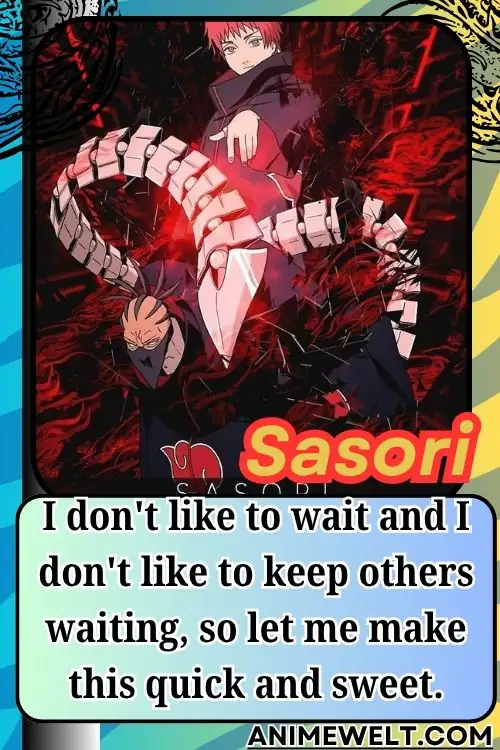 25 Best Sasori Quotes That Reveal His Twisted View of Art (Naruto Shippuden) 3 sasori quotes on being late