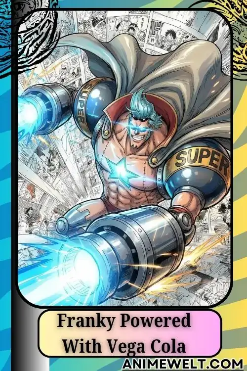 10 Strongest Weapons in One Piece Ranked (Ancient Weapons & Legendary Blades) 3 Franky from One Piece powered with Vega Cola
