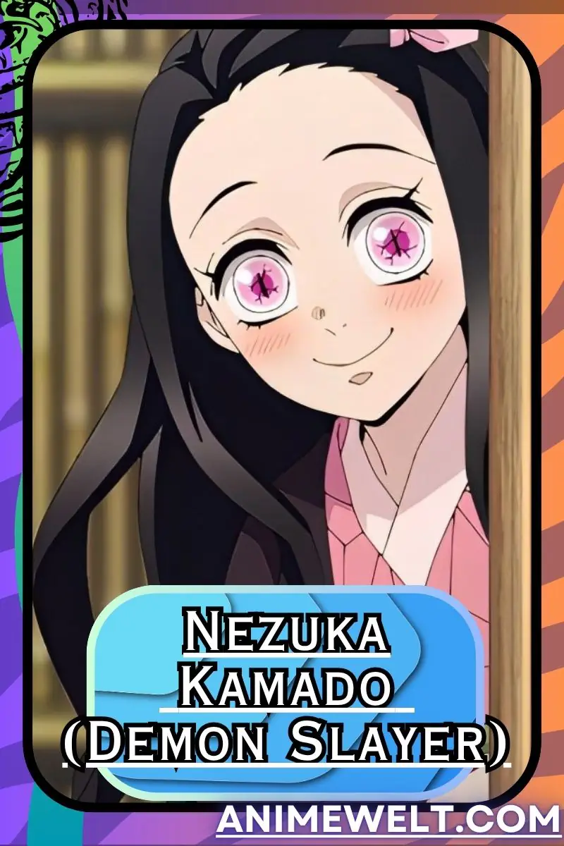 12+ Best Strongest Anime Kids Ranked 9 Nezuko Kamado looking cute from Demon Slayer anime